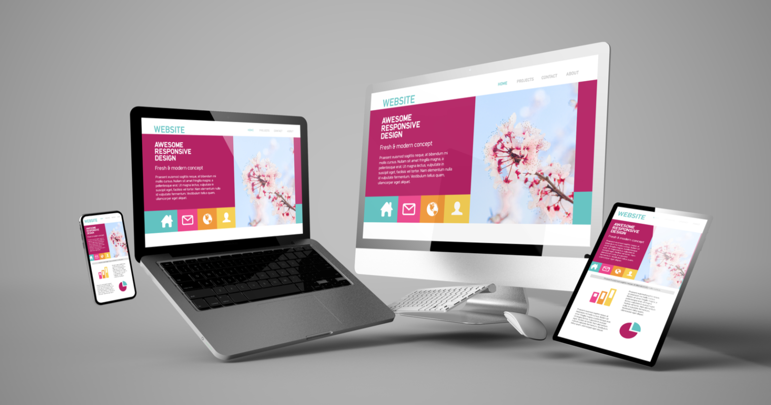 Web designing on multiple devices